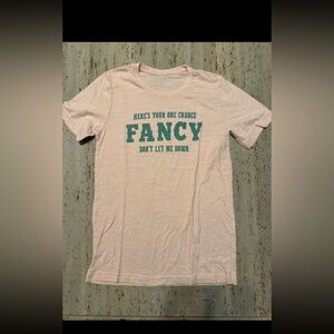 Graphic Tee with Green Text